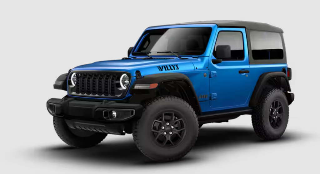 2027 Jeep Wrangler Willys 2 Door