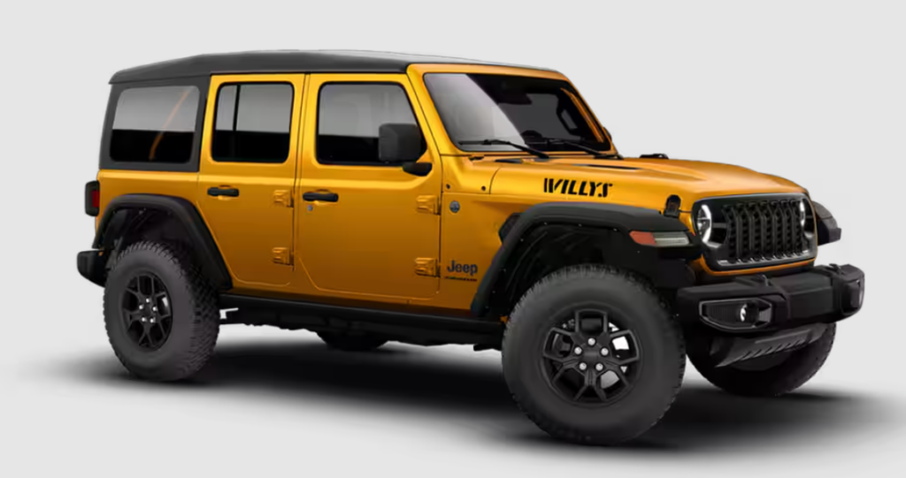 2027 Jeep Wrangler Willys 4 Door